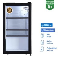 VENTUS - Visicooler Sobremesa 1 puerta 100 l LG-100