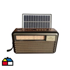 MLAB - Radio retro provenze carga solar BT linterna