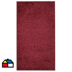 DORAL - Alfombra shaggy 133x180 cm rojo