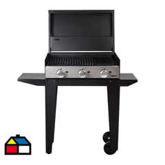 BOSCA - Parrilla para quincho block gas 750 + carro 750