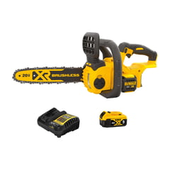 DEWALT - Kit motosierra 12” brushless 20V + bateria 5Ah y cargador