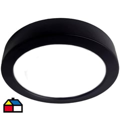 WESTINGHOUSE - Panel Led Circular 18W 3000K Negro Sobrepuesto Dimension 22,5 cm