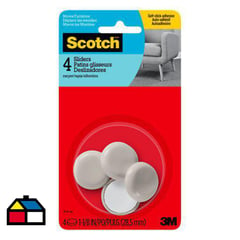 SCOTCH - Protector deslizadores 4 unidades