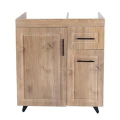 DOMSA - Mueble base de cocina wood c/derecha sin cubierta 78x49x90