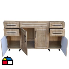 DOMSA - Mueble base de cocina wood sin cubierta 148x49x90