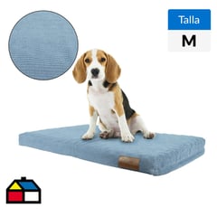 PETWOOW - Cama de perro rocky 74x48x6 cm M