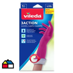 VILEDA - Guante 3 action  L/XL