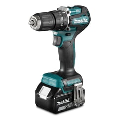 MAKITA - Taladro Inalámbrico Percutor 13 mm 18 V/2 Baterías