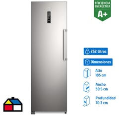 FENSA - Freezer Vertical 262 Litros Inox FTI4S