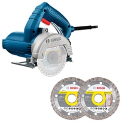 BOSCH - Sierra mármol alámbrica 1500W + 2 discos