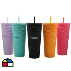 KEEP - Vaso tumbler bombilla 710 ml colores