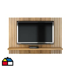 VEKKAHOME - Panel TV Bolonha Canela Beige 55 " 170x89x30 cm