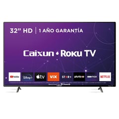 CAIXUN - Smart TV LED 32 " HD C32V1HR ROKU