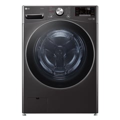 LG - Lavadora Secadora 22/13 kg Black Steel WD22BV2S6R