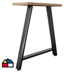 KUTZ - Pata mesa trapecio gruesa 700x710 mm 2 unidades