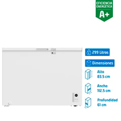 LIBERO - Freezer Control Electrónico Horizontal 299 Litros Blanco LFH-301EC