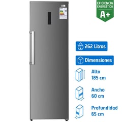 LIBERO - Freezer Vertical 262 Litros Inox LFV-360NFI