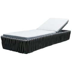 HOGA - Bed de terraza capri reposera gris dark