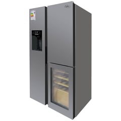 MAIGAS - Refrigerador/Cava Side by Side No Frost 514 Litros Gris BC562G