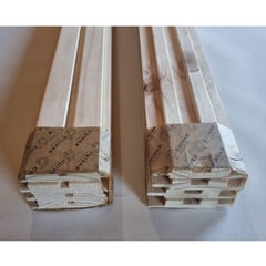 GENERICO - Pack madera alistonada 30 mm 14x90x2400 4 unidades