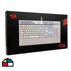 REDRAGON - Teclado gamer mecánico Yama Switch Purple K550RGB-1 blanco