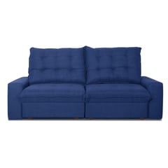 INNOVAMUEBLES - Sofá Reclinable Magestic 250 cm tela Cordoba Azul