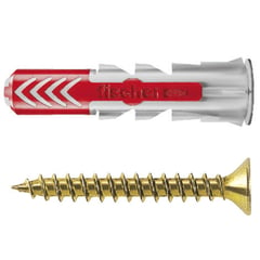 FISCHER - Tarugo DuoPower 8mm + Tornillo 5x45mm 50 unidades