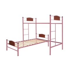 GENERICO - Cama alta + cama baja Child 1,5 plaza rosado