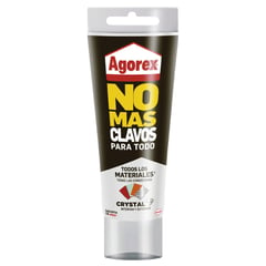 AGOREX - Adhesivo no más clavos para todo cristal / transparente 90gr