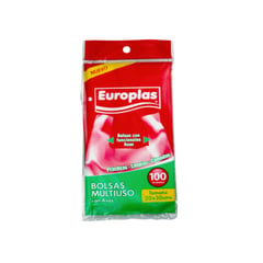 EUROPLAS - Bolsas multiuso con asas 20x30 cm