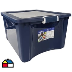 WENCO - Caja Clarity 61 l azul