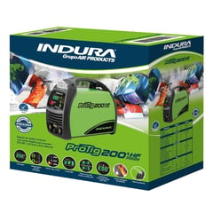 INDURA - Soldadora arco manual y TIG HF 200 Amp