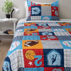 DORAL - Quilt Da Vinci Deporte Estampado 1.5 plazas