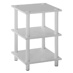 BE DESIGN - Mesa Lateral Adapt Blanco 35x35x56 cm