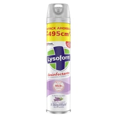 LYSOFORM - Desinfectante aerosol Lavanda 495 ml