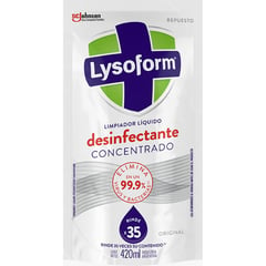 LYSOFORM - Limpiador de pisos concentrado 420 ml.