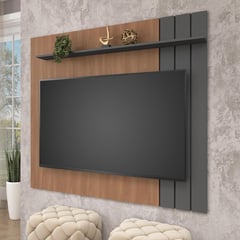 MOBILFRANK - Panel TV 65 " P660GR Grafito 153x136x15 cm