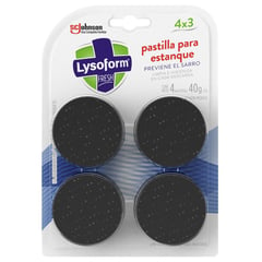 LYSOFORM - Pastilla azul 4x3