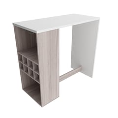 TECNOMOBILI - Mesa De Cocina Isla Carvalho Blanco