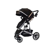 KIDSCOOL - Coche cuna Lux negro 3 funciones