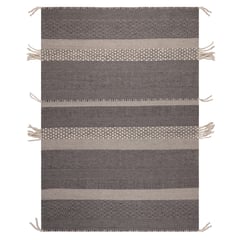 DIB - Alfombra Handwoven Wool Tribal 160x230 cm Café