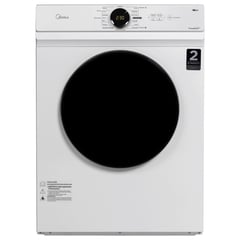 MIDEA - Secadora 10 kg Carga Frontal con Evacuación Blanco MD100A100/W