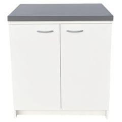 MAGNOLIA - Mueble Base 100 cm Con Cubierta Blanco