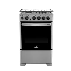 MABE - Cocina a Gas 4 Platos Silver CMC5530AG0