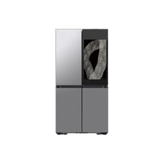 SAMSUNG - Refrigerador Bottom Freezer No Frost 699 Litros Clean Charcoal/Stainless Steel RF29DB9950QDZS