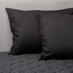 ARTHOME - Pack 2 Almohadas Negras 50X70 cm