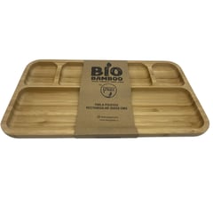 DECOGREEN - Tabla de Picoteo Bio Bamboo Rectangular