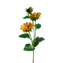 FLORACENTER - Sunflower artificial 66cm amarillo