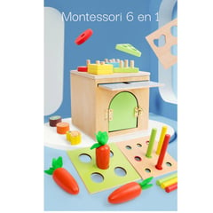 KIDSCOOL - Didactic 6x1 Montessori madera