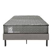 HOGADREAMS - Cama Europea Koppla 1.5 plazas Gris